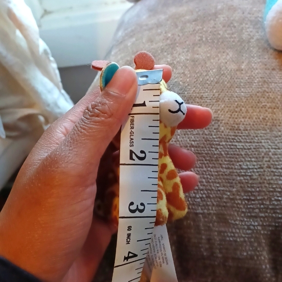 ✓TY McDonald's Teenie Beanie Boo - SAFARI the Giraffe (Africa)(2021) 3 inches - Picture 13 of 13